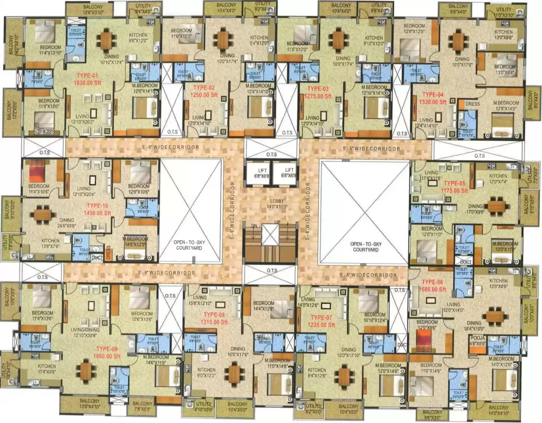 Floor plan for Shashi Ewest Skyway