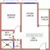 Floor plan for Shree Residency Phase A