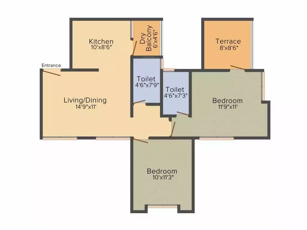 Floor plan for Siddhesh Optimus