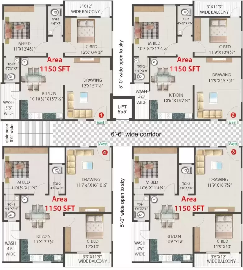 Floor plan for Silversand Cyberdyne 2