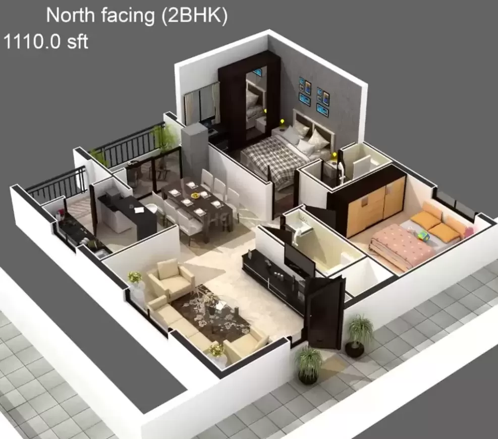 Floor plan for Sunshine Tansy