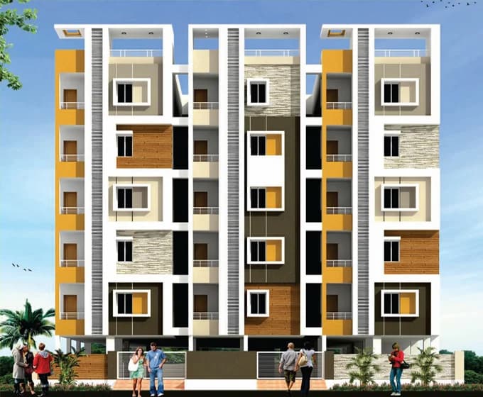 Floor plan for Surya Land Mark