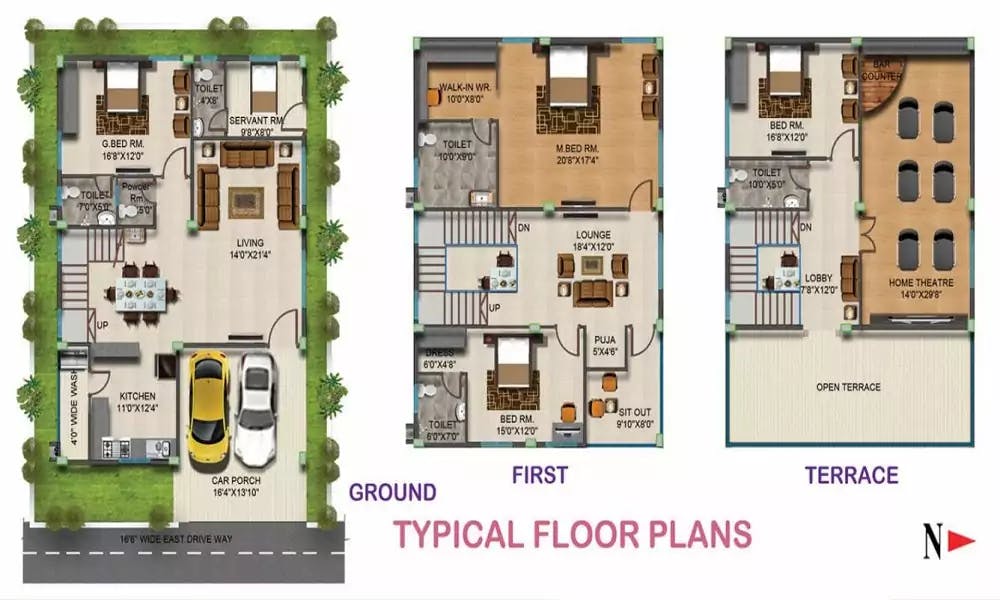 Floor plan for Tmr Orchids
