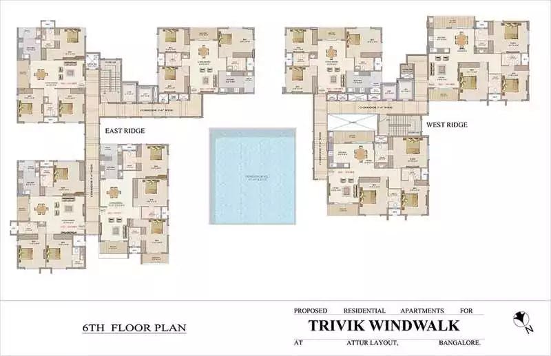 Floor plan for Trivik Wind Walk