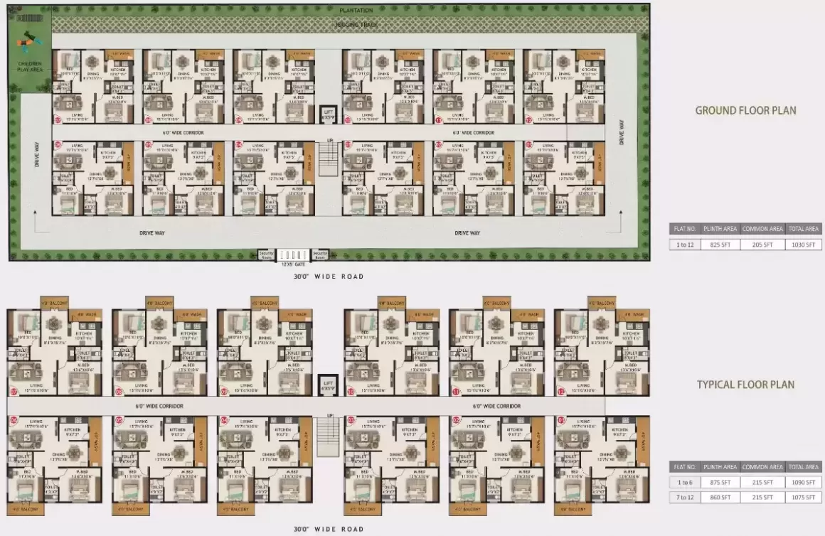 Floor plan for Vega East Woods