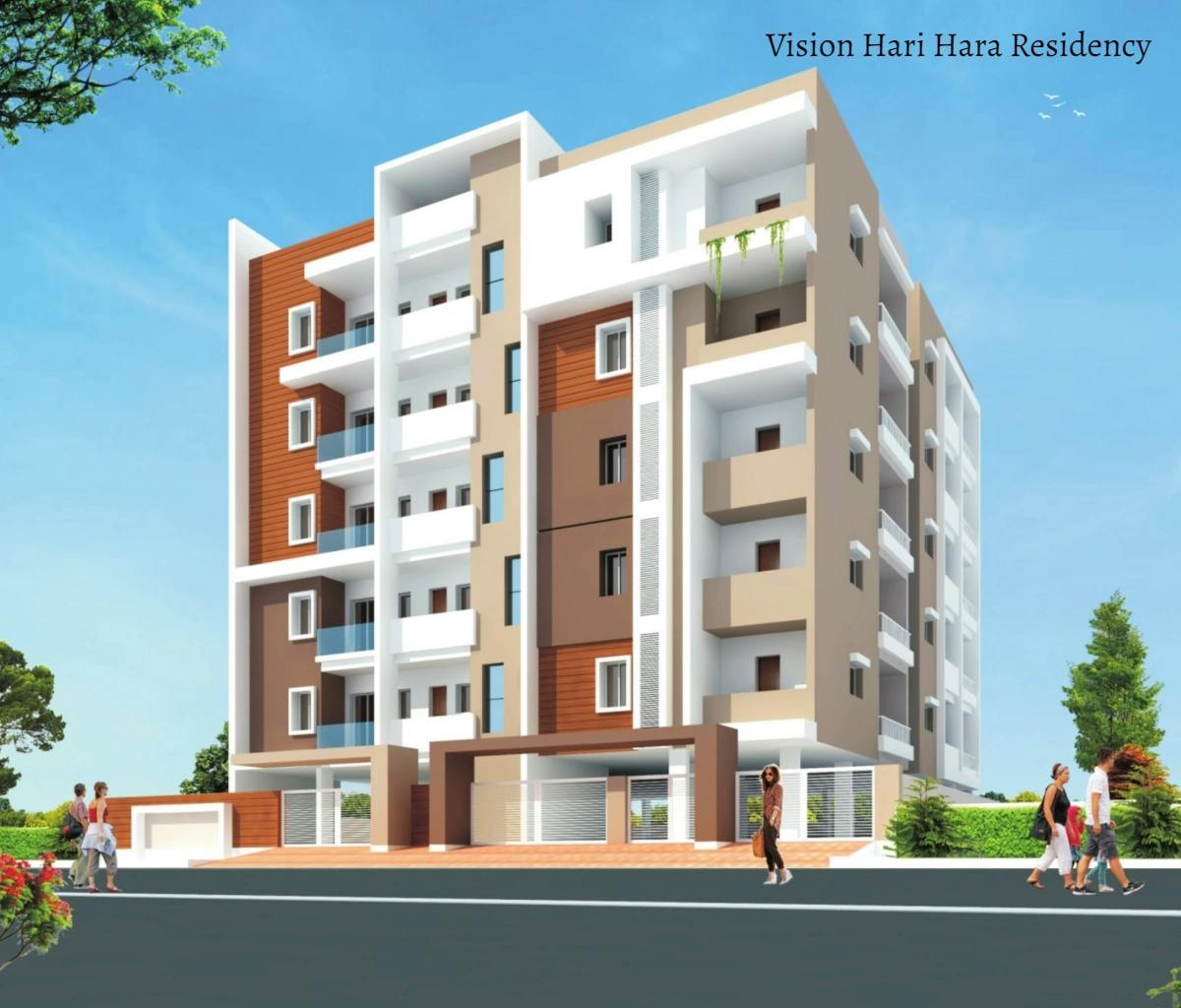 Floor plan for Vision Hari Hara Residency