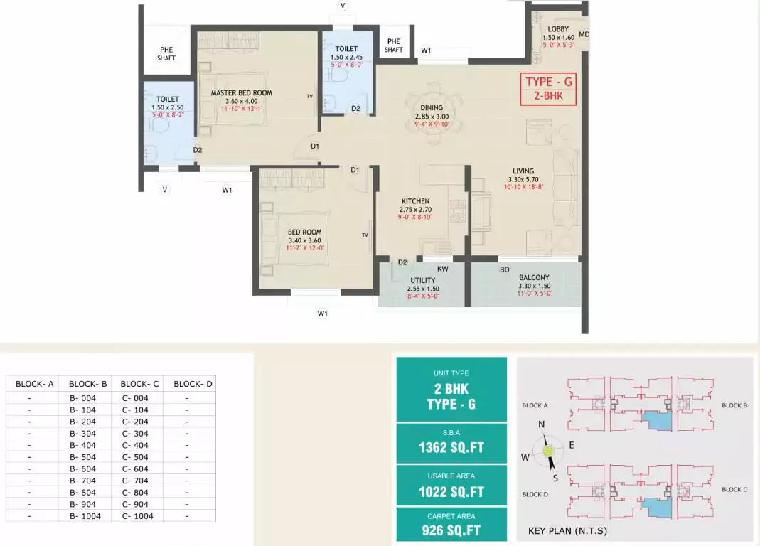 Floor plan for Ambiant The Infiniti