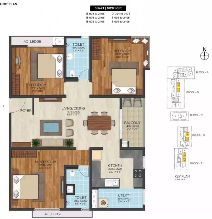 Floor plan for BSCPL Bollineni Bion