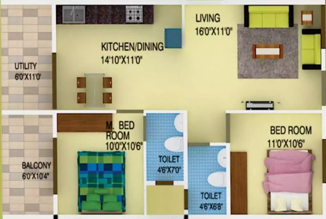 Floor plan for Ds Max Sparkle Nest