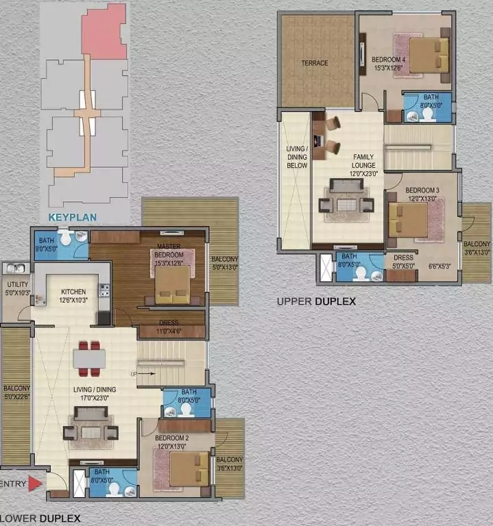 Floor plan for Ezzy Gallery Central