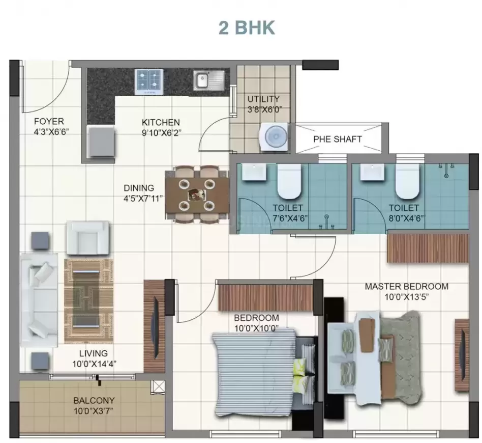 Floor plan for Sumadhura Aspire Aurum