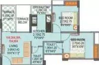 Floor plan for Mantra Magic Phase 2