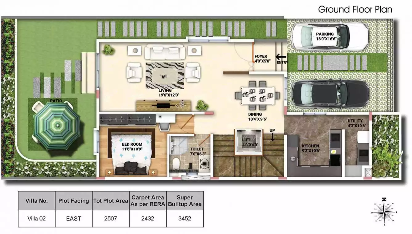 Floor plan for MIMS Northbrook