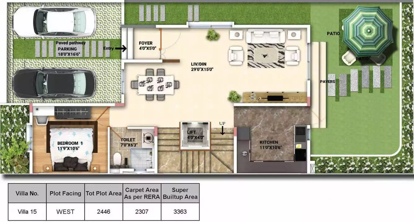 Floor plan for MIMS Northbrook