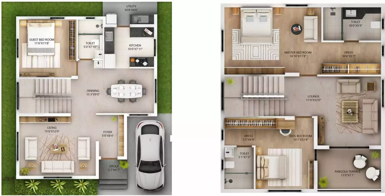 Floor plan for Nambiar Ellegenza