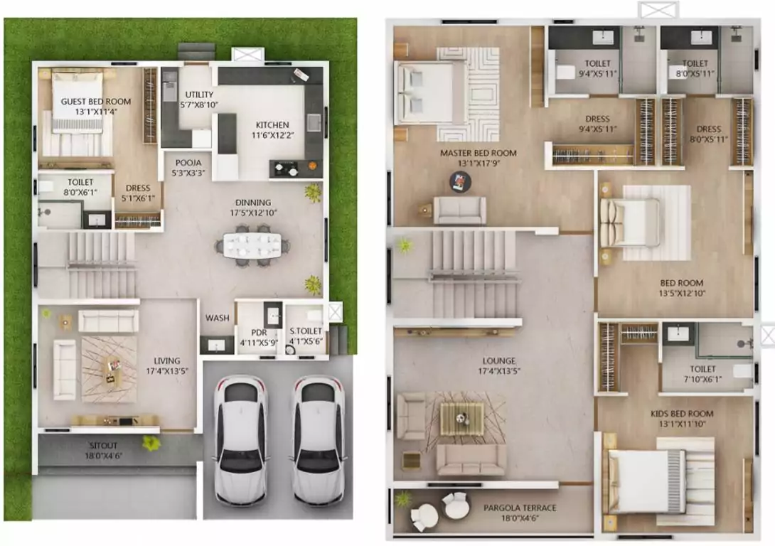 Floor plan for Nambiar Ellegenza