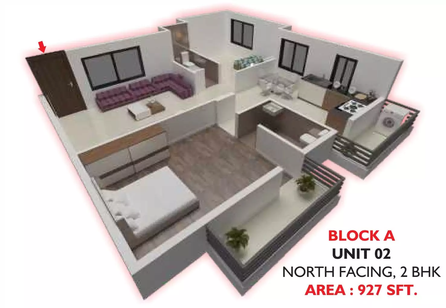 Floor plan for OSNC Nandini Green Field
