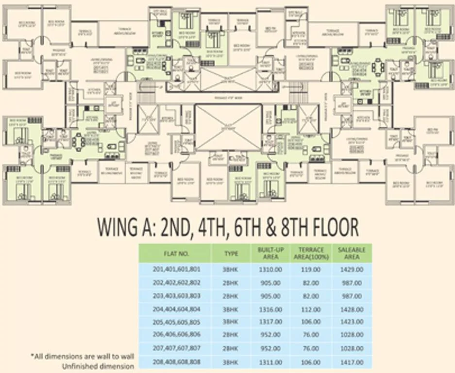 Floor plan for Amarnath Paramount Smart City