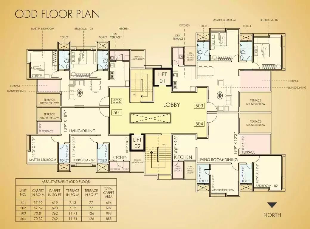 Floor plan for Ramchandra The Cosmopolis