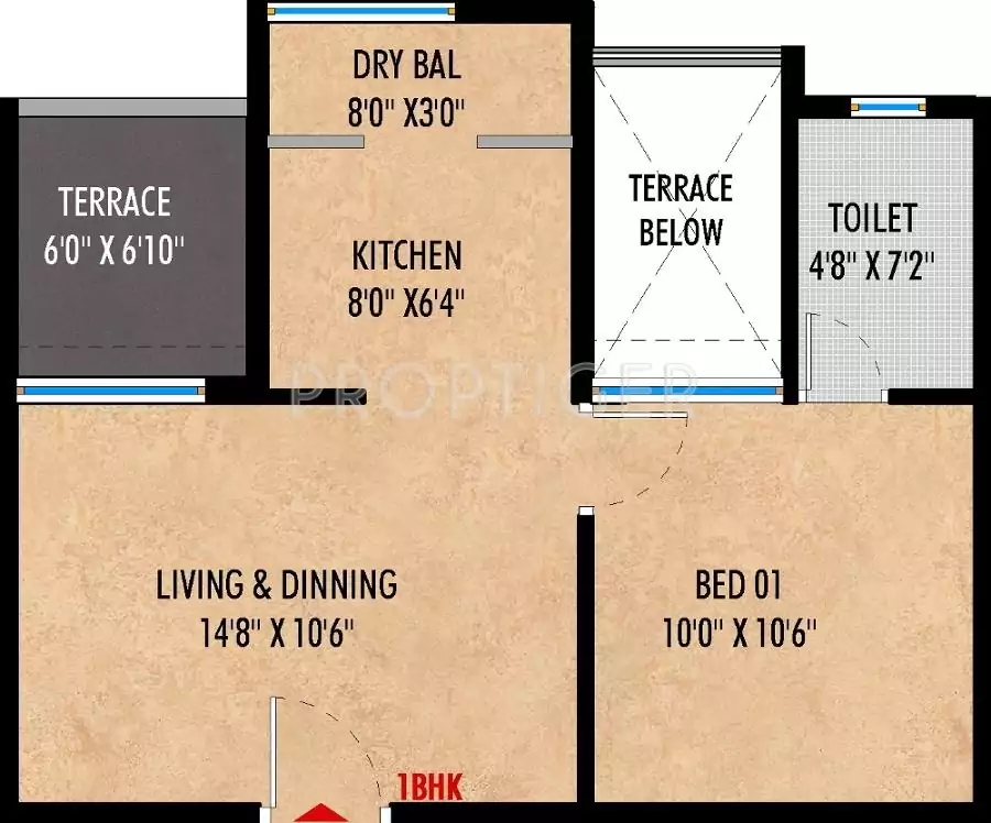 Floor plan for ARP Suburbia