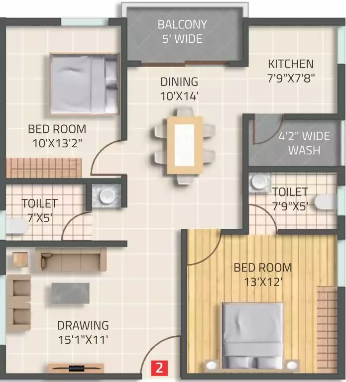 Floor plan for S And M SM Gardenia