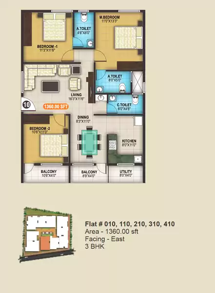 Floor plan for SNR Wind Mill