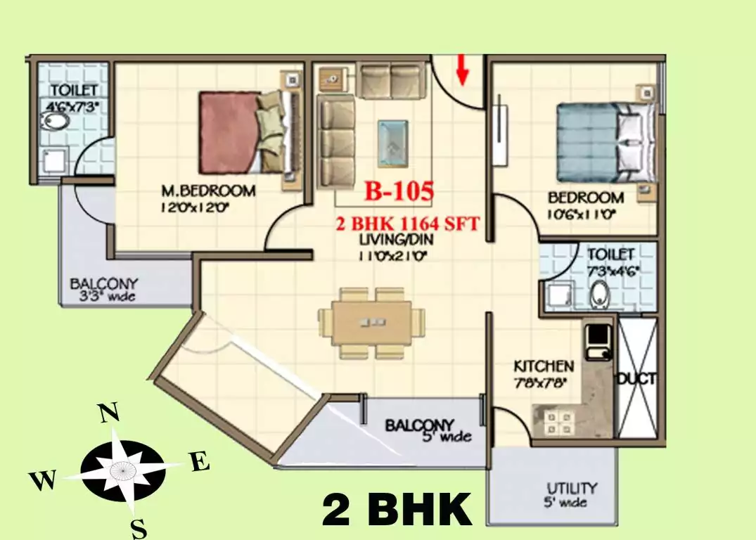 Floor plan for Velpula Pride