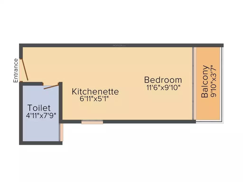 Floor plan for Vikram Crescent