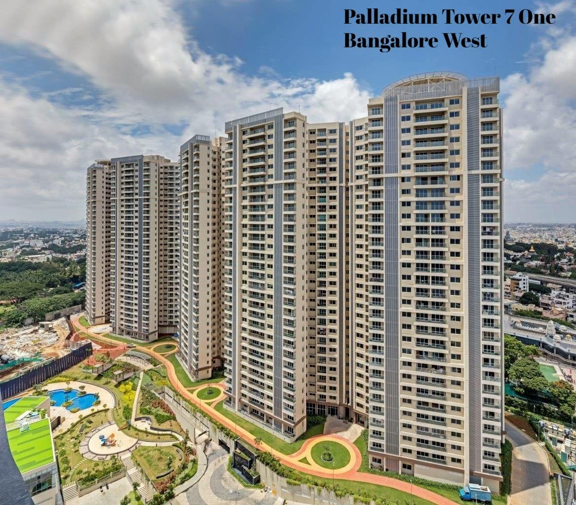 Floor plan for Palladium Tower 7 One Bangalore West