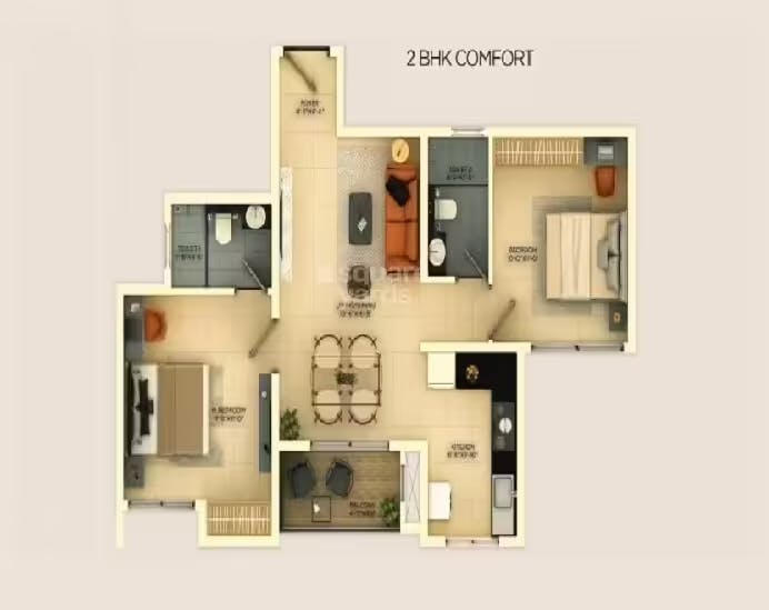 Floor plan for Provident Ecopolitan