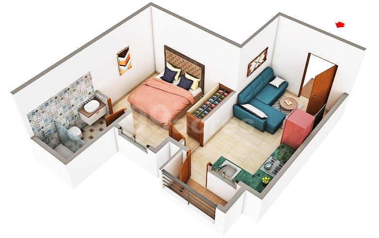 Floor plan for Sobha Town Park Brooklyn Towers