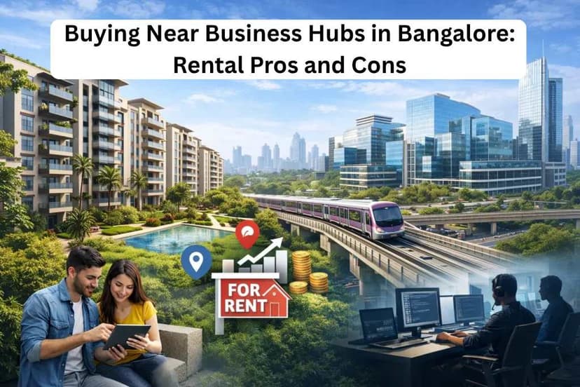 Buying Near Business Hubs in Bangalore: Rental Pros and Cons