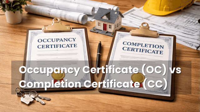 Image of Occupancy Certificate vs Completion Certificate in Mumbai: Why Both Matter