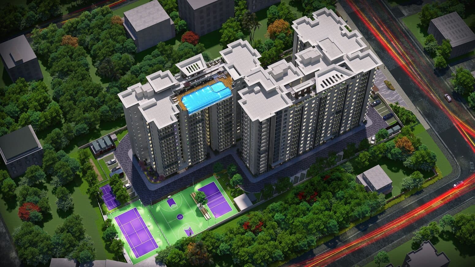 Enessen Estates & Prime One Corp Centreo - Property in bangalore - Photo 2 | Housystan