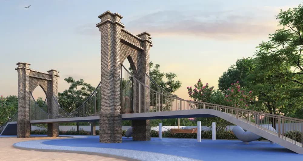 Sobha Brooklyn Towers - Town Park - Property in bangalore - Photo 4 | Housystan