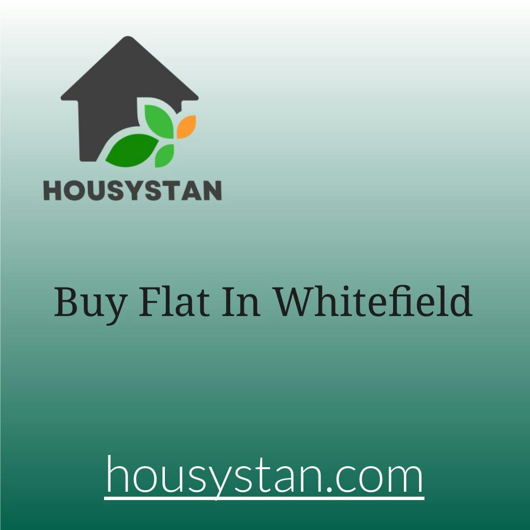Buy Flat In Whitefield