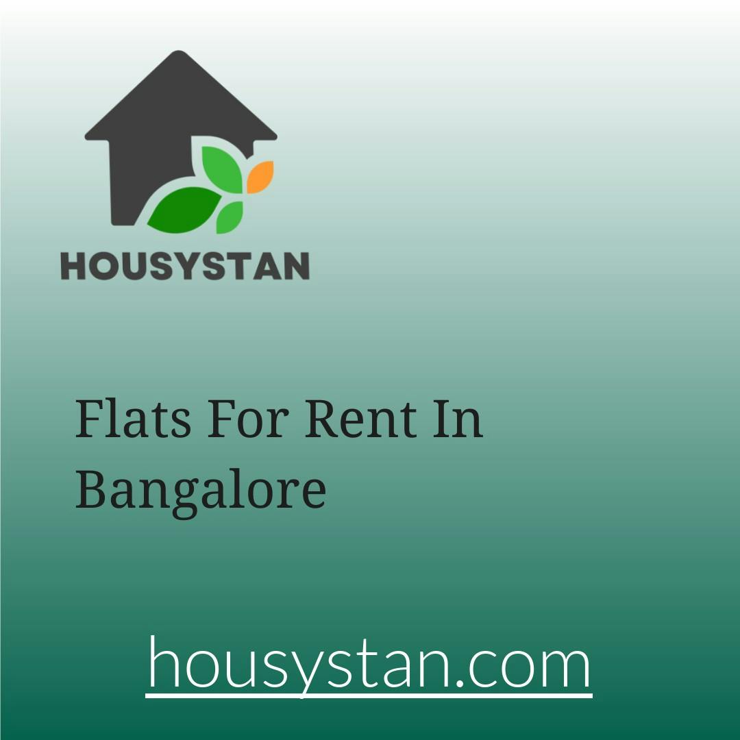Flats For Rent In Bangalore