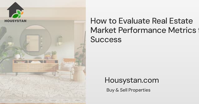 How to Evaluate Real Estate Market Performance Metrics for Success