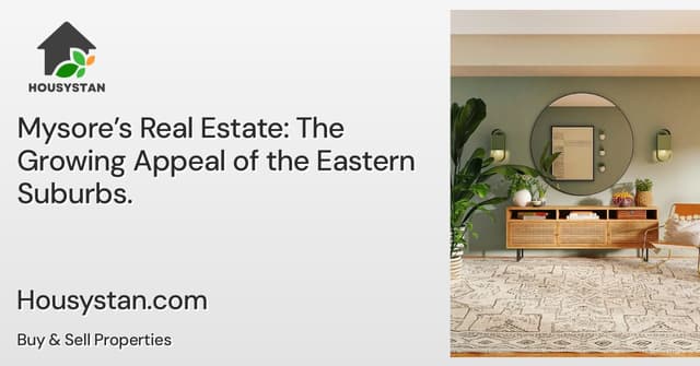 Mysore’s Real Estate: The Growing Appeal of the Eastern Suburbs