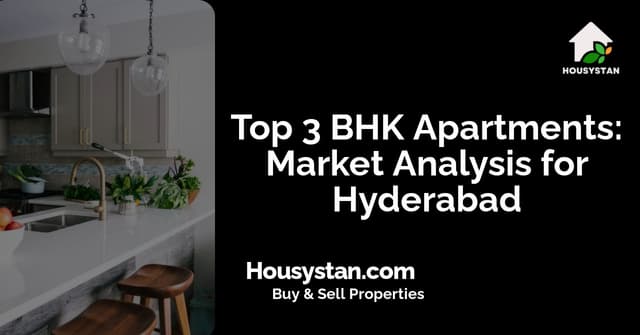Top 3 BHK Apartments: Market Analysis for Hyderabad